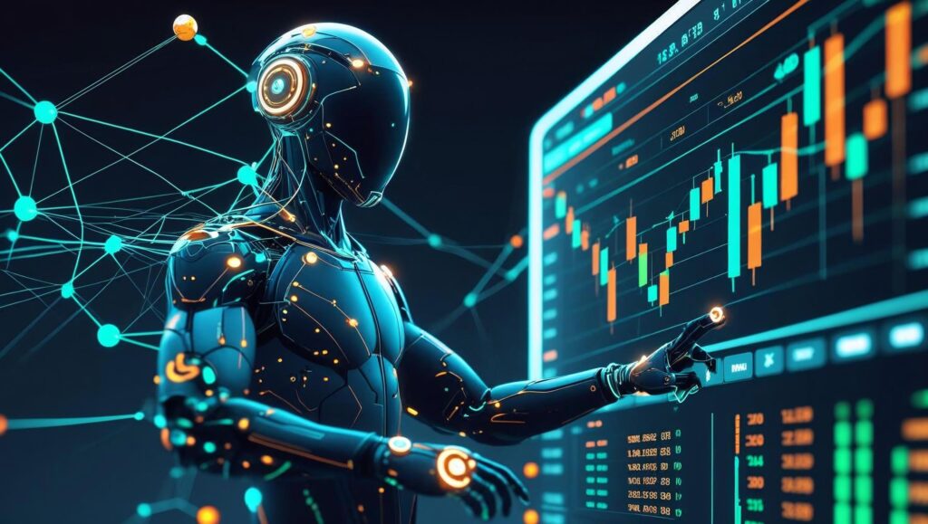 Current image: AI in stock trading 2025 hype vs reality – investors analysing market data